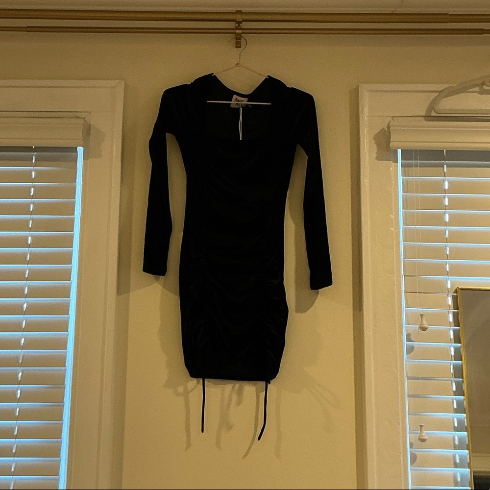 Princess Polly Black Long Sleeve Dress